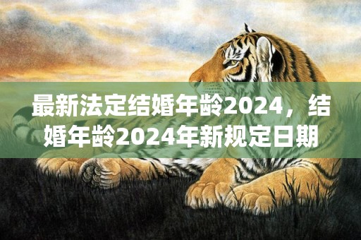 最新法定结婚年龄2024，结婚年龄2024年新规定日期怎么填(领结婚证寓意日期数字2022)