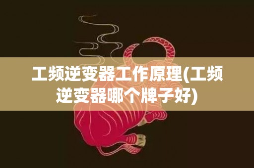 工频逆变器工作原理(工频逆变器哪个牌子好)