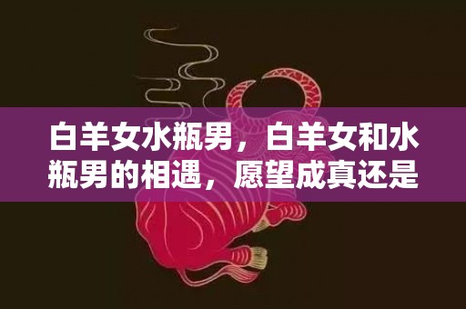 白羊女水瓶男，白羊女和水瓶男的相遇，愿望成真还是火星撞地球?