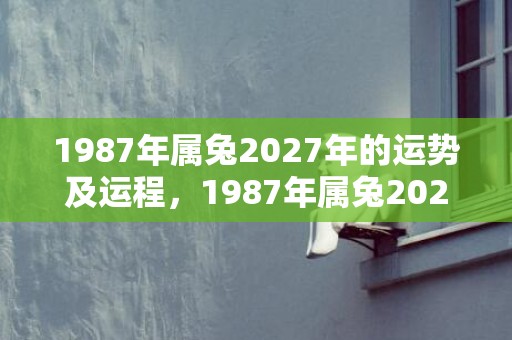 1987年属兔2027年的运势及运程，1987年属兔2024年桃花运