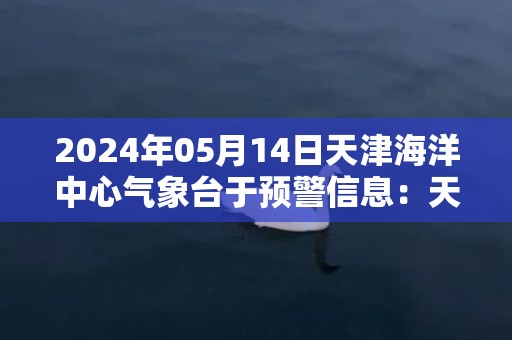 2024年05月14日天津海洋中心气象台于预警信息：天津市发布海上大风蓝色预警