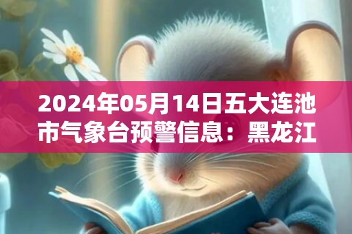 2024年05月14日五大连池市气象台预警信息：黑龙江省黑河市发布大风蓝色预警