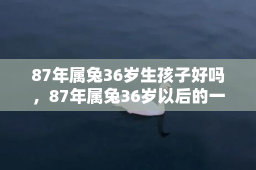 87年属兔36岁生孩子好吗，87年属兔36岁以后的一生命运