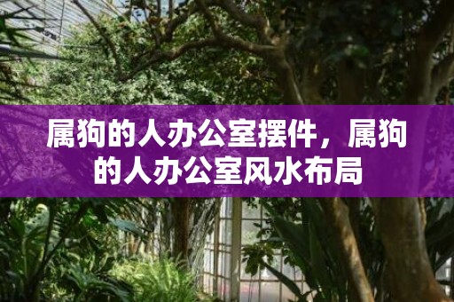 属狗的人办公室摆件，属狗的人办公室风水布局