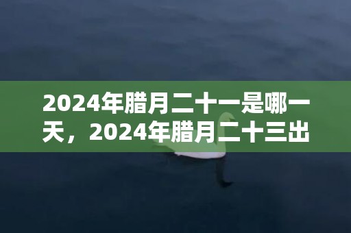 2024年腊月二十一是哪一天，2024年腊月二十三出生宝宝取小名