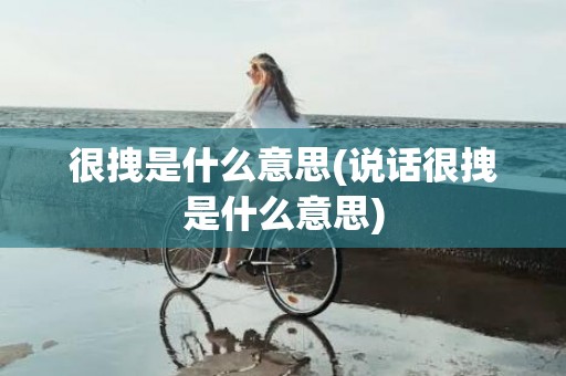 很拽是什么意思(说话很拽是什么意思)