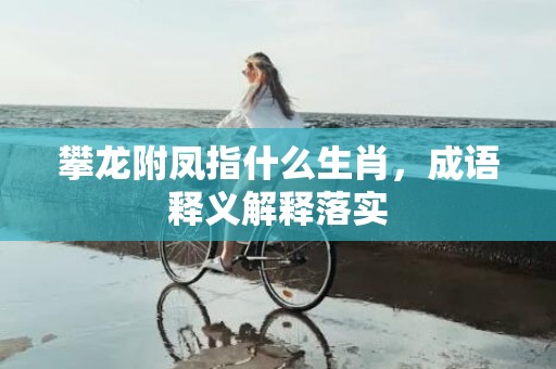 攀龙附凤指什么生肖，成语释义解释落实