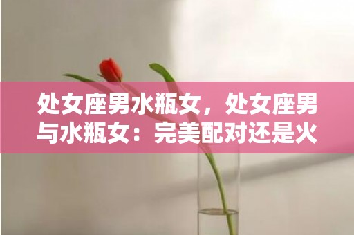 处女座男水瓶女，处女座男与水瓶女：完美配对还是火花难成？