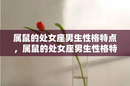 属鼠的处女座男生性格特点，属鼠的处女座男生性格特点？