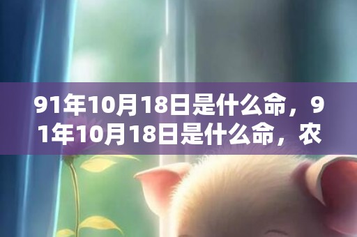 91年10月18日是什么命，91年10月18日是什么命，农历九月十一出生命运