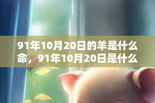 91年10月20日的羊是什么命，91年10月20日是什么命，农历九月十三出生命运