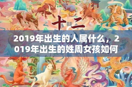 2019年出生的人属什么，2019年出生的姓周女孩如何起名，宜用什么字