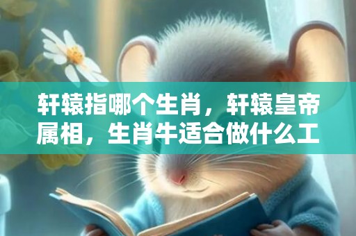 轩辕指哪个生肖，轩辕皇帝属相，生肖牛适合做什么工作