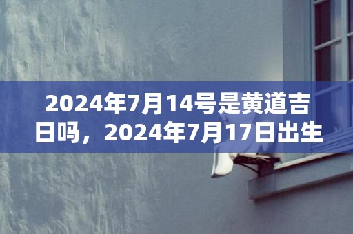 2024年7月14号是黄道吉日吗，2024年7月17日出生的女宝宝取名推荐