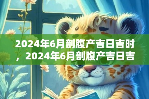 2024年6月剖腹产吉日吉时，2024年6月剖腹产吉日吉时查询