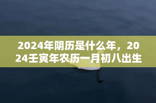 2024年阴历是什么年，2024壬寅年农历一月初八出生的女孩经典取名