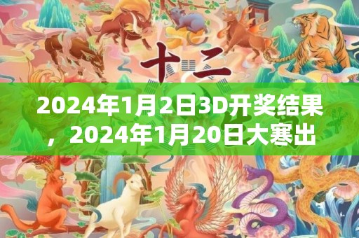 2024年1月2日3D开奖结果，2024年1月20日大寒出生女孩结合八字取名