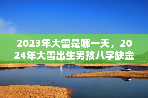 2023年大雪是哪一天，2024年大雪出生男孩八字缺金名字推荐