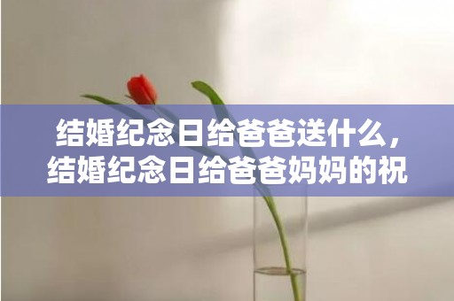 结婚纪念日给爸爸送什么，结婚纪念日给爸爸妈妈的祝福语是什么？祝老爸老妈结婚纪念日说说