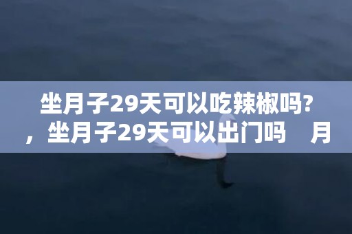 坐月子29天可以吃辣椒吗?，坐月子29天可以出门吗　月子时代的留意事项有哪些