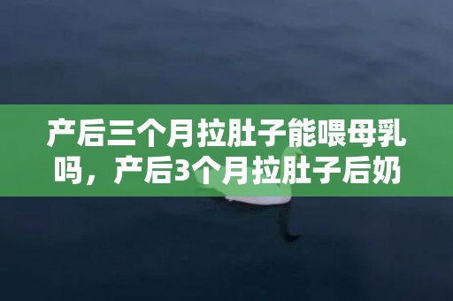 产后三个月拉肚子能喂母乳吗，产后3个月拉肚子后奶水少了怎么办　产后女性若何预防奶水削减