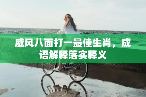 威风八面打一最佳生肖，成语解释落实释义插图