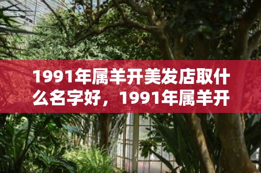 1991年属羊开美发店取什么名字好，1991年属羊开店取什么名字好