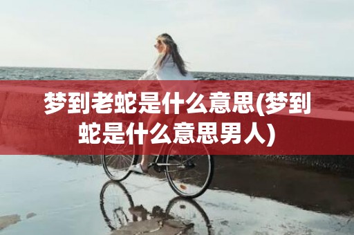 梦到老蛇是什么意思(梦到蛇是什么意思男人)