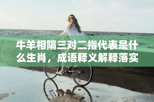 牛羊相隔三对二指代表是什么生肖，成语释义解释落实插图