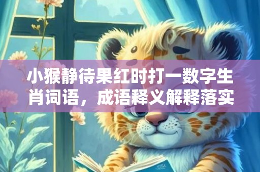 小猴静待果红时打一数字生肖词语，成语释义解释落实插图