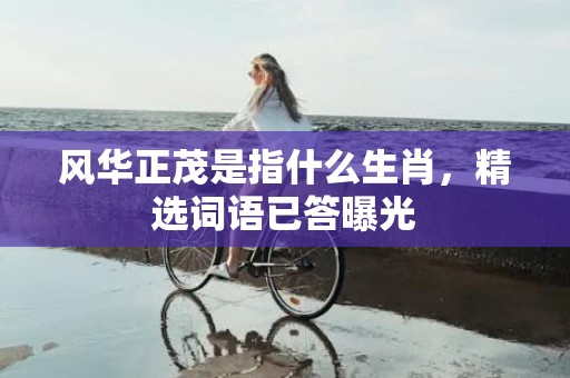 风华正茂是指什么生肖，精选词语已答曝光插图