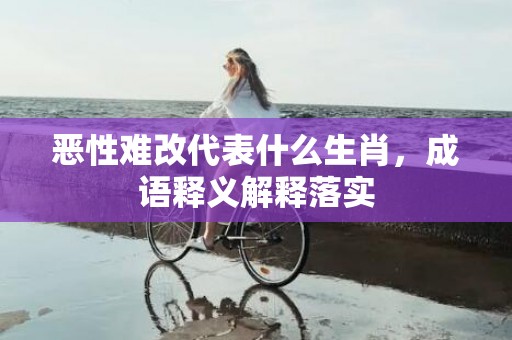 恶性难改代表什么生肖，成语释义解释落实插图