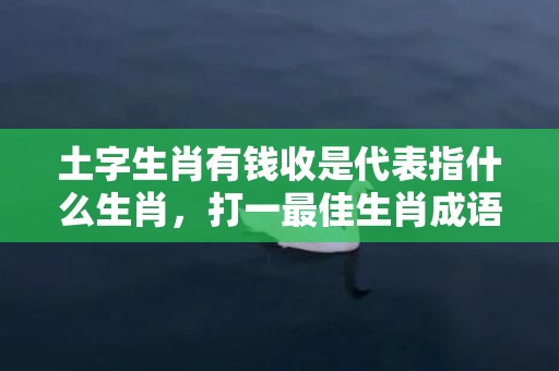 土字生肖有钱收是代表指什么生肖，打一最佳生肖成语解释