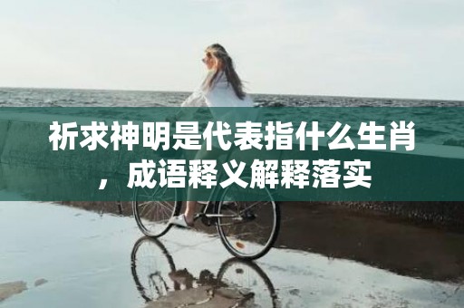 祈求神明是代表指什么生肖，成语释义解释落实插图