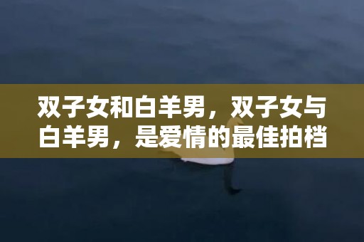 双子女和白羊男，双子女与白羊男，是爱情的最佳拍档还是火药桶？