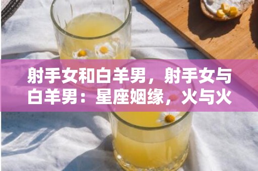 射手女和白羊男，射手女与白羊男：星座姻缘，火与火双飞？