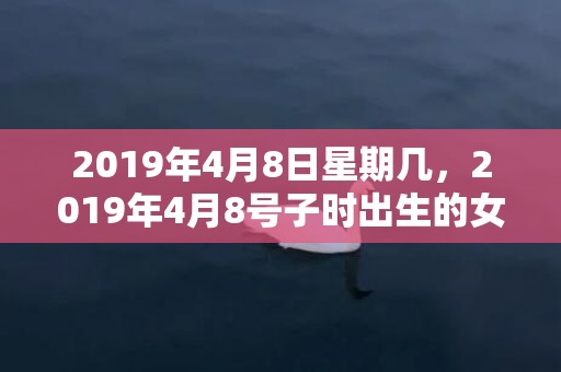 2019年4月8日星期几，2019年4月8号子时出生的女孩如何起名