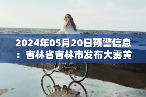 2024年05月20日预警信息：吉林省吉林市发布大雾黄色预警