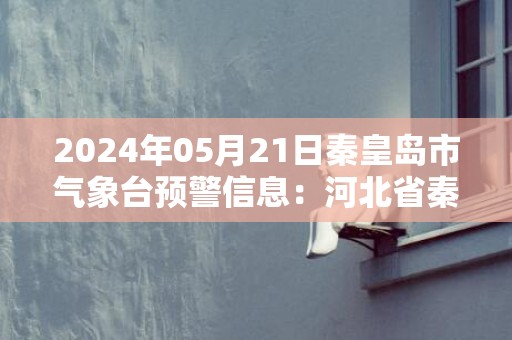 2024年05月21日秦皇岛市气象台预警信息：河北省秦皇岛市发布大风蓝色预警