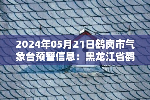 2024年05月21日鹤岗市气象台预警信息：黑龙江省鹤岗市发布大风蓝色预警