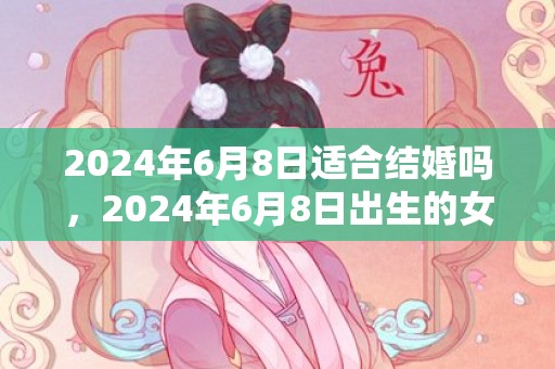 2024年6月8日适合结婚吗，2024年6月8日出生的女孩起名注意事项