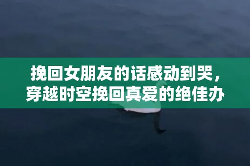 挽回女朋友的话感动到哭，穿越时空挽回真爱的绝佳办法！