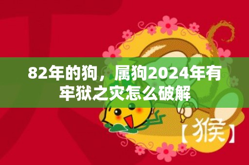 82年的狗，属狗2024年有牢狱之灾怎么破解