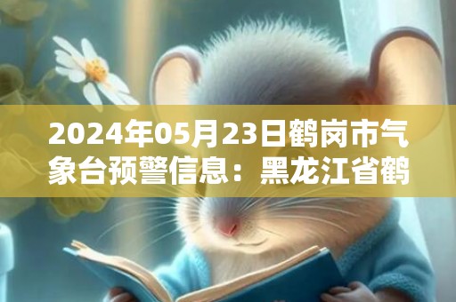 2024年05月23日鹤岗市气象台预警信息：黑龙江省鹤岗市发布大风蓝色预警