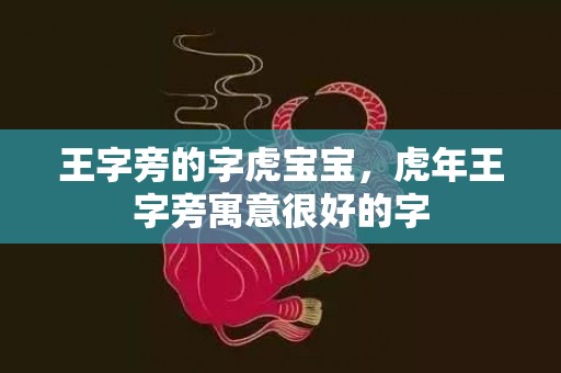 王字旁的字虎宝宝，虎年王字旁寓意很好的字