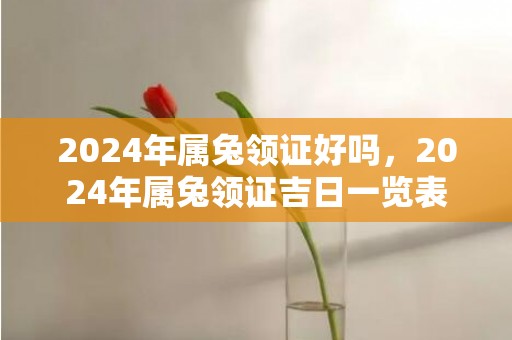 2024年属兔领证好吗，2024年属兔领证吉日一览表