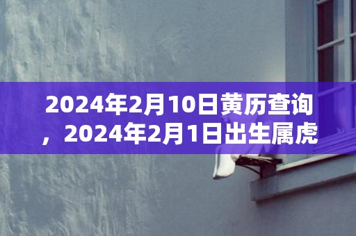 2024年2月10日黄历查询，2024年2月1日出生属虎男孩八字起名