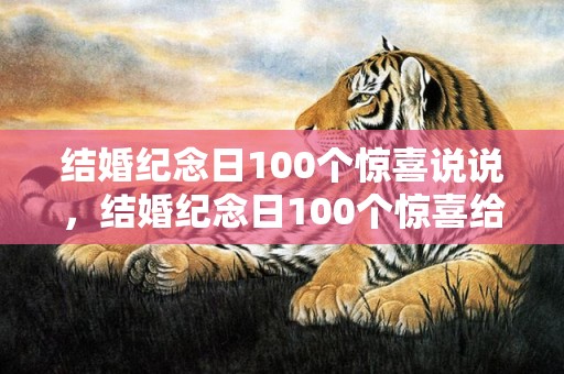 结婚纪念日100个惊喜说说，结婚纪念日100个惊喜给老公怎么说，结婚纪念日惊喜的句子