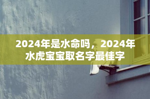 2024年是水命吗，2024年水虎宝宝取名字最佳字