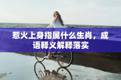 惹火上身指属什么生肖，成语释义解释落实插图